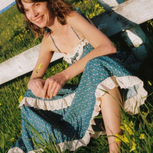 Christy Dawn Emma Dress Essence Blue - Picture 3 of 10